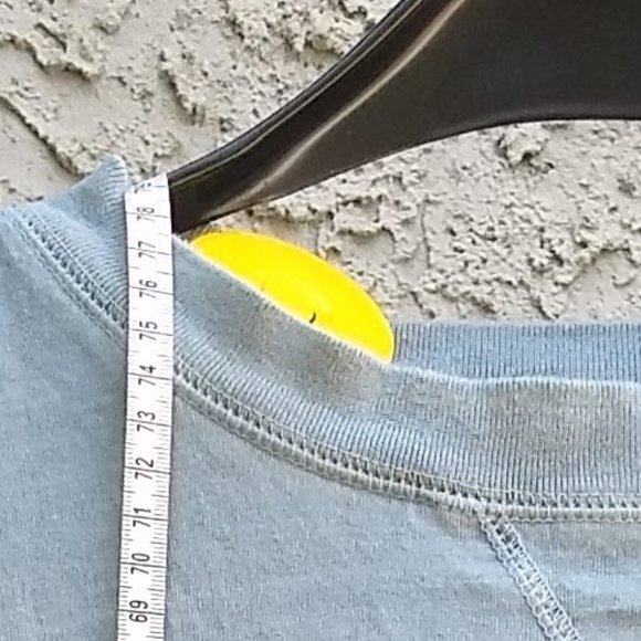 woolrich light blue grey cotton short sleeve tshirt - Picture 4 of 7